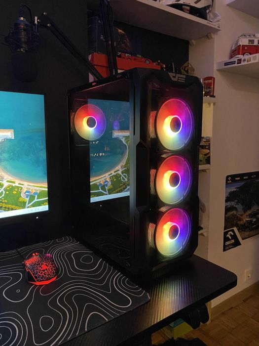 Komputer do gier GTX 1060 6gb, i5, 500gb SSD, 16gb RAM gamingowy z RGB