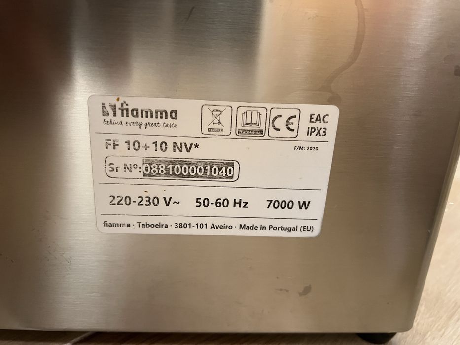 FRITADEIRA DE BANCADA ELÉTRICA FIAMMA
