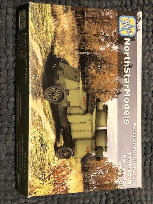 1/72 1:72 модель Остин Путиловец Austin Putilov Northstarmodels