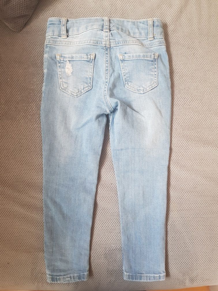 Spodnie jeansowe rozm.98-104cm