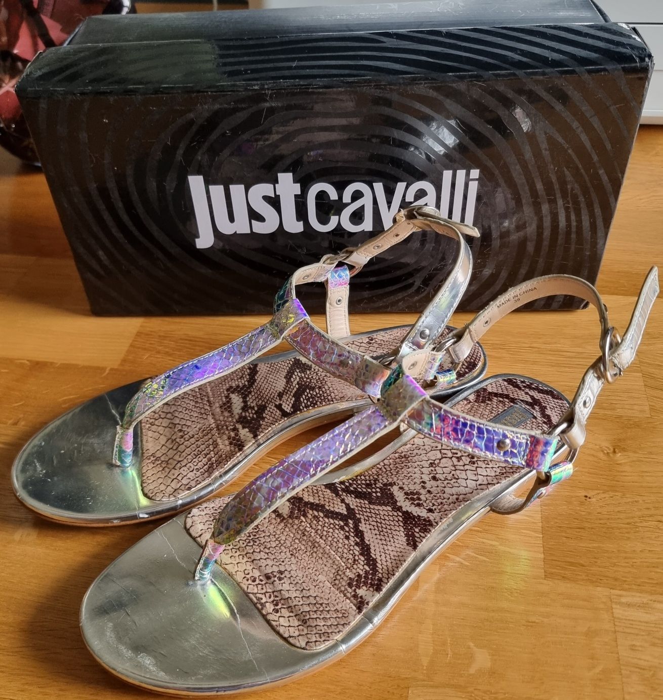 Justcavalli sandały damskie 39