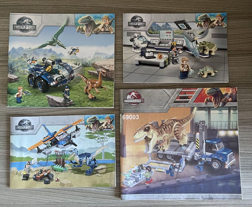 Конструктор Динозаври JURASSIC WORLD ( лего аналог)