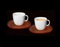 Nespresso lume espresso cup and saucer filiżanka z podstawką