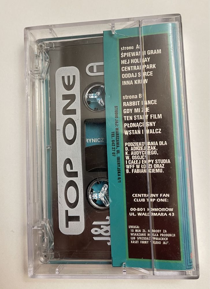 Top one kaseta magnetofonowa audio