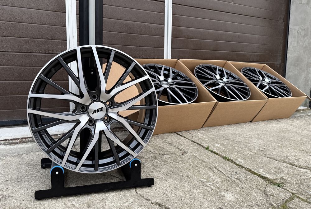 4x felgi aluminiowe NOWE 5x112 r19 et38 8J Alufelgi (Germany) 19”