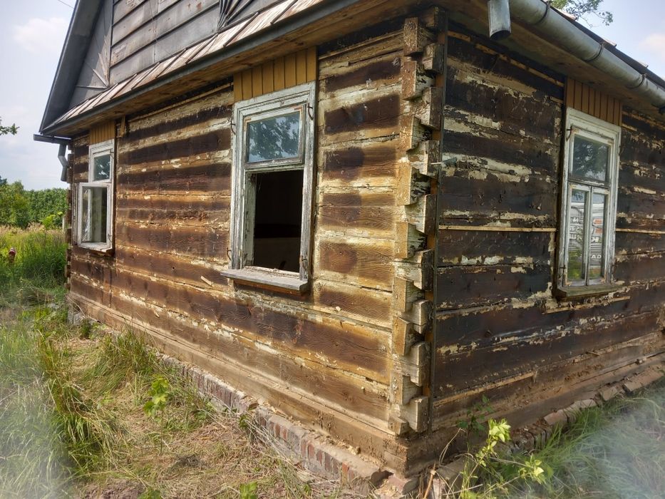 Witam sprzedam dom drewniany do rozbiorki  i przeniesienia