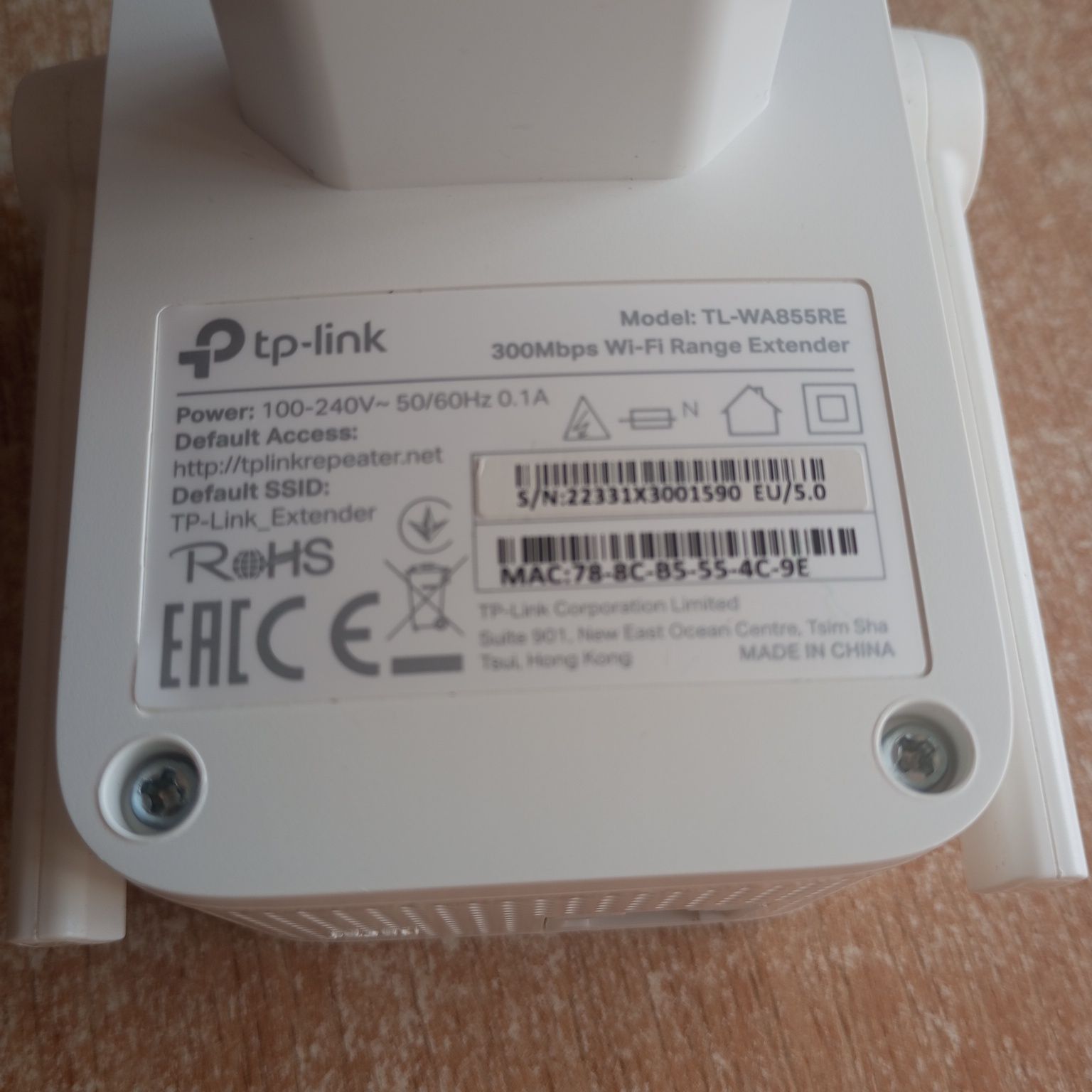 Wzmacniacz WI-FI WA855RE TP-LINK