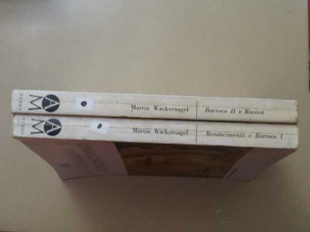 Renascimento e Barroco de Martin Wackernagel - 2 Volumes