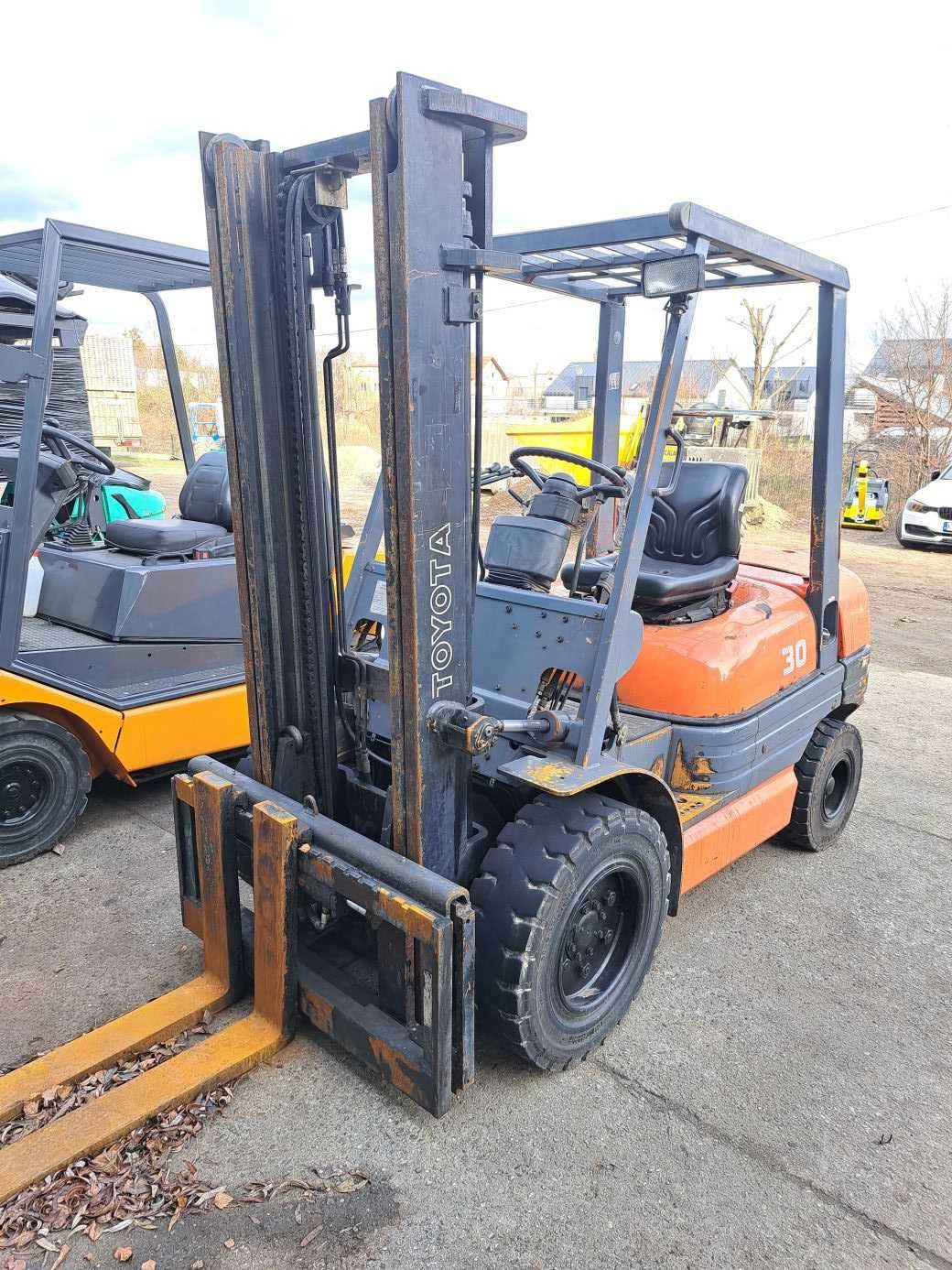 Wózek widłowy Toyota 02-6FDF30, 3t, diesel, Duplex 3,5m, Automat, UDT