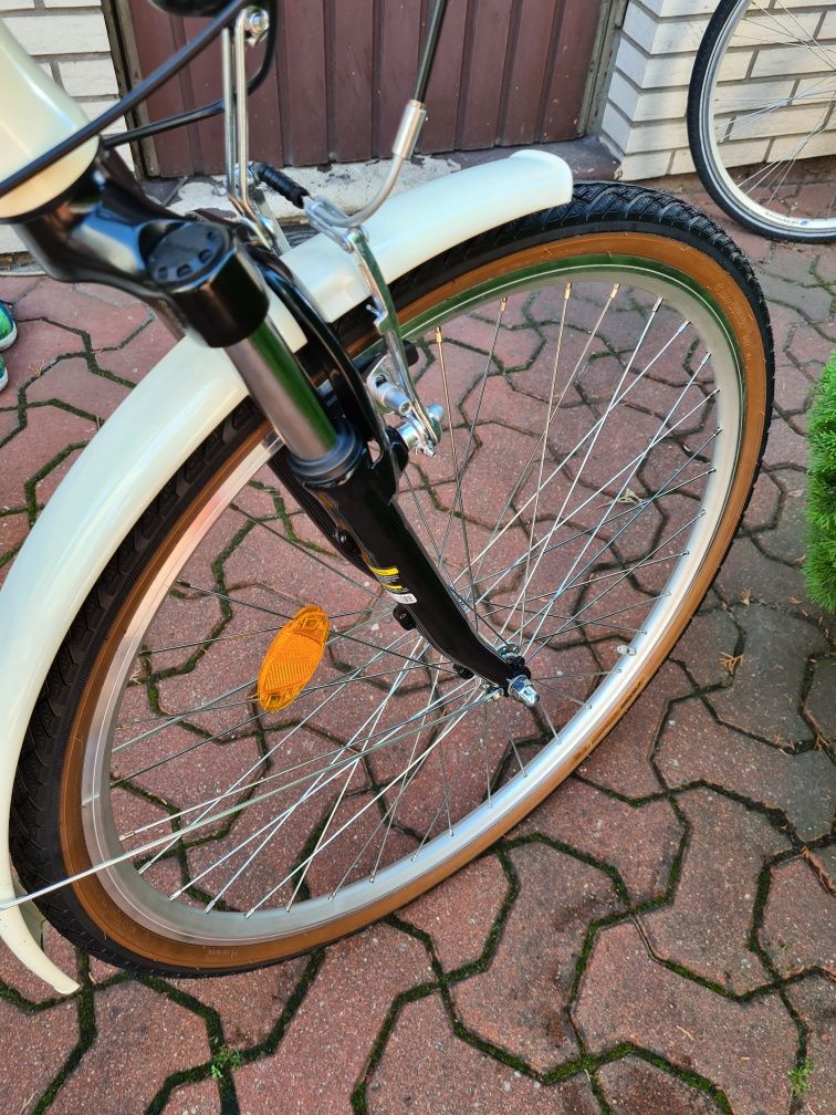 Nowy piękny rower miejski HUSAR Kopenhaga Holender Shimano