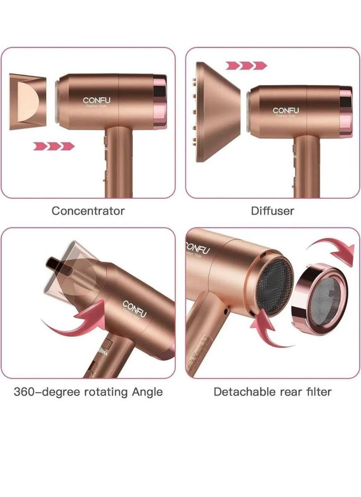 Фен для волосся CONFU KF-3127