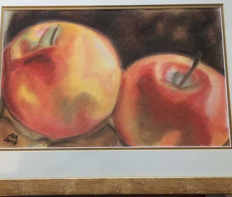 Obraz Jabłka pastel