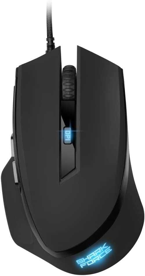 Sharkoon Shark Force II mysz przewodowa do gier USB dla graczy 4200DPI