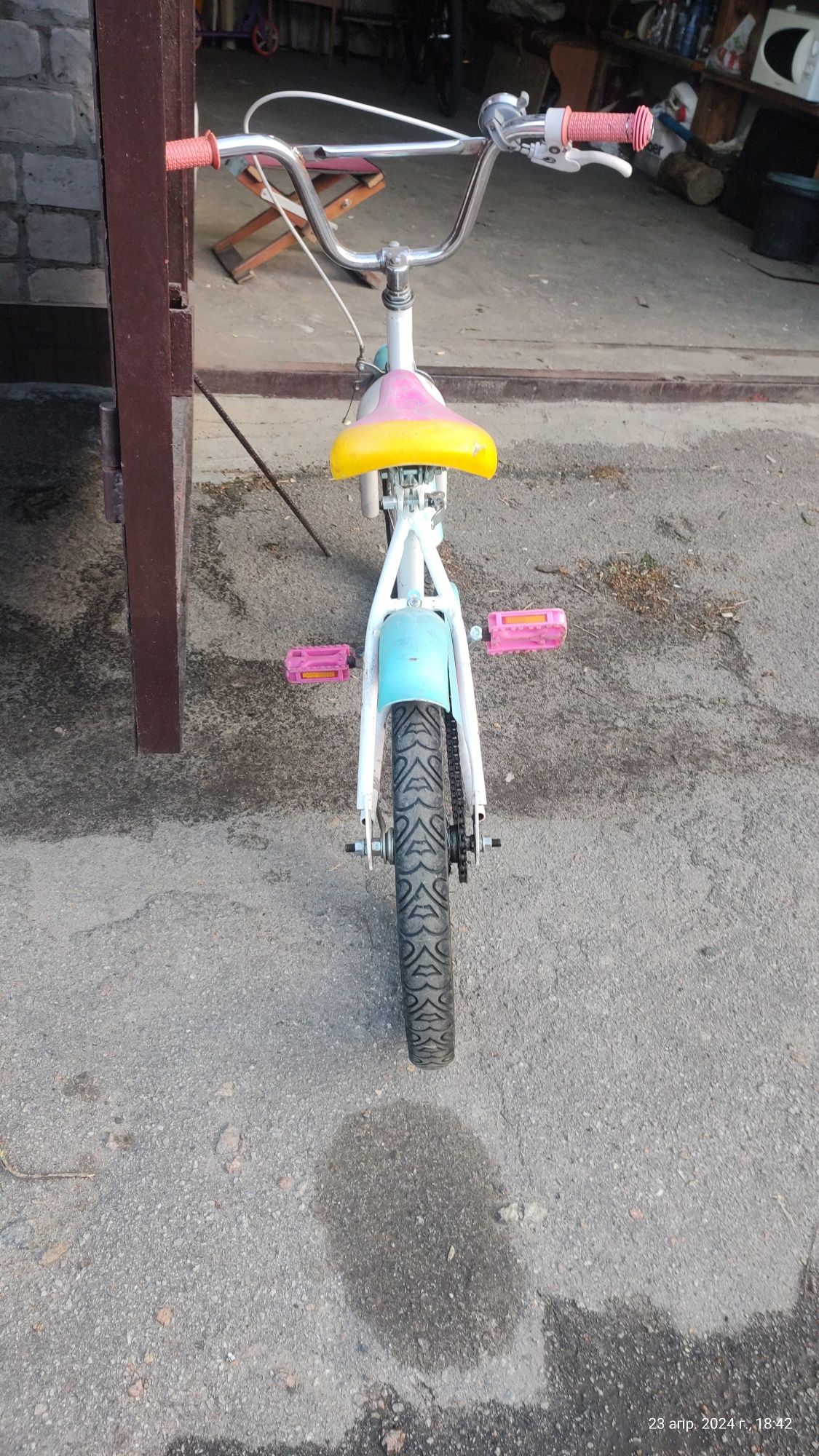 Детский велосипед в нормальном состоянии!