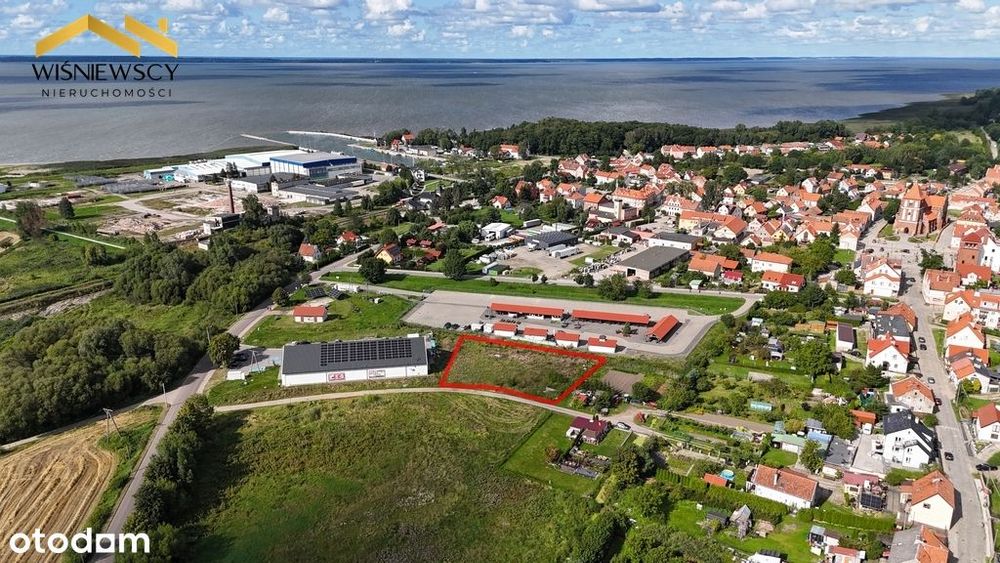 Działka Przemysłowo-Usługowa Tolkmicko 2017mkw
