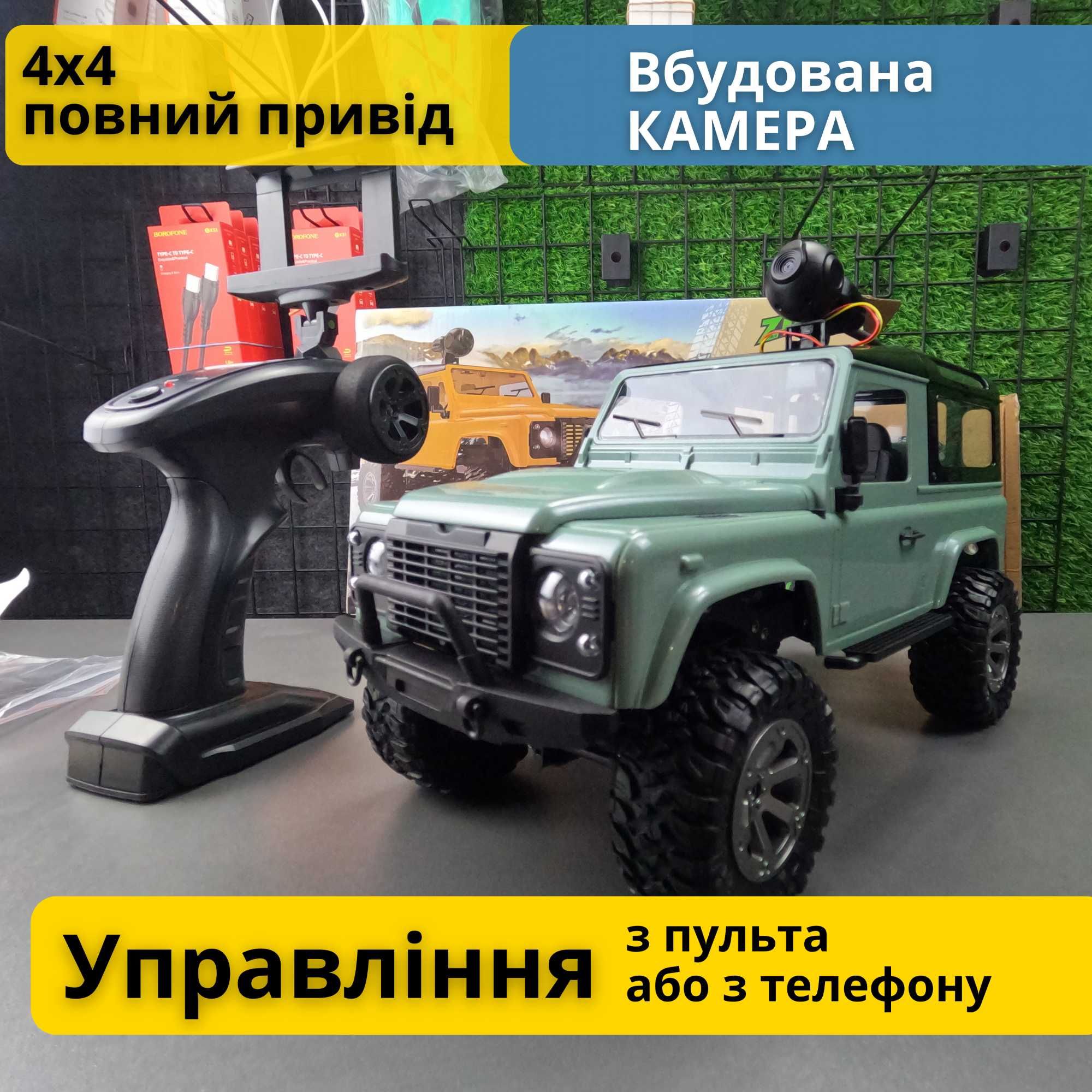 Джип с камерой на радиоуправлении полный привод ZIPP Toys 4x4 Машинка