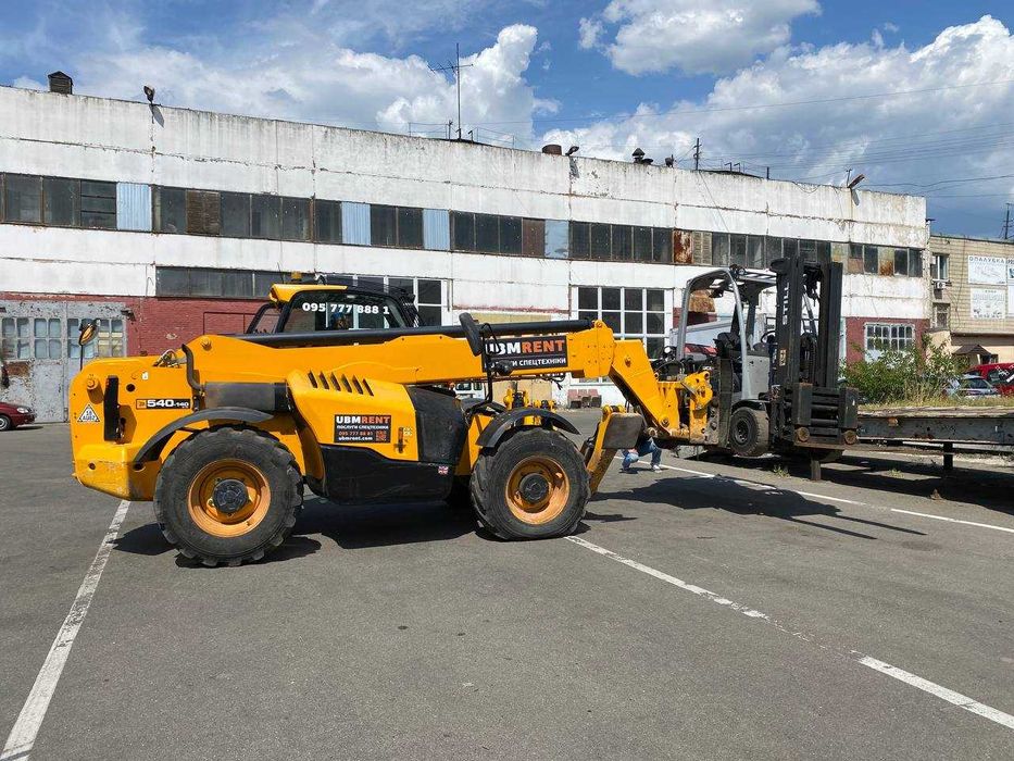 Оренда телескопічного навантажувача 6, 10, 12, 17 метрів