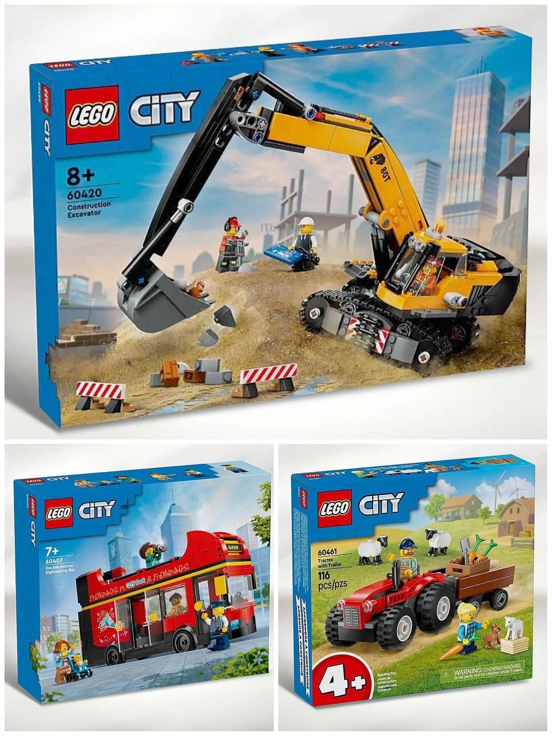 20 НАБОРІВ! Ціни в ОПИСІ! конструктор для хлопчика Lego City лего сіті
