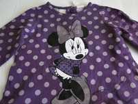 Bluzeczka tunika h&m r.74 myszka minnie