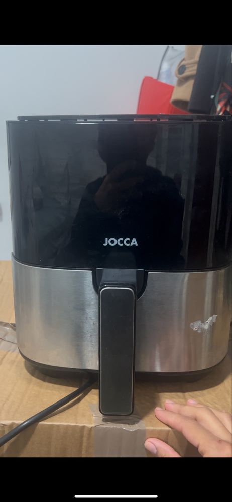Air frier da marca jocca seminova muito boas condicoes 5L