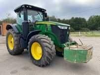 John Deere 7310R, 2014, 310 KM, 7083 godzin, e23, Monitor 4100