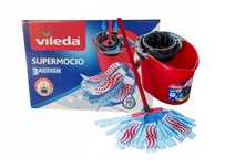 NOWY Komplet VILEDA Wiadro + Mop Piaskowy SUPERMOCIO !