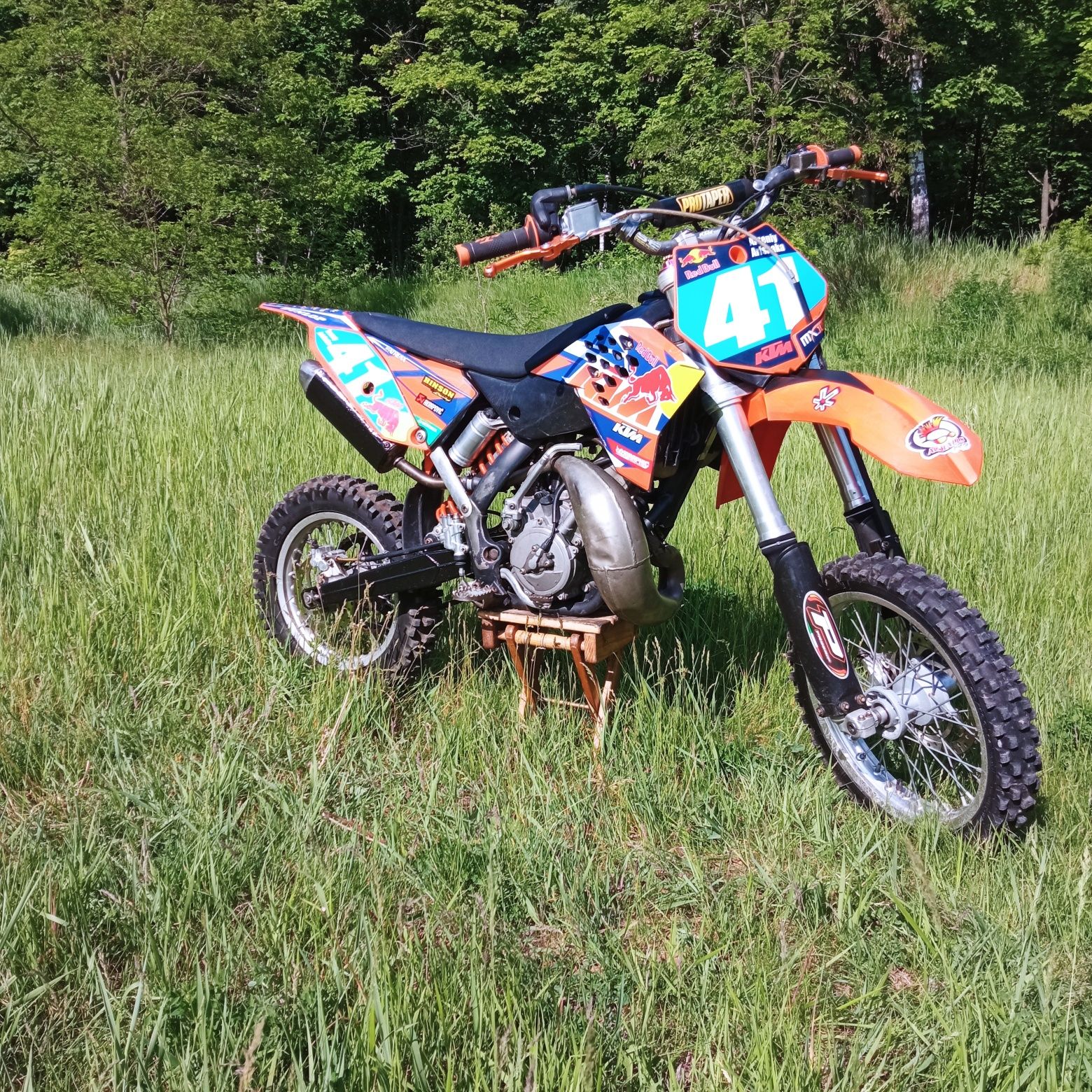 KTM 65 SX  кроссовый мотоцикл готов к сезону.