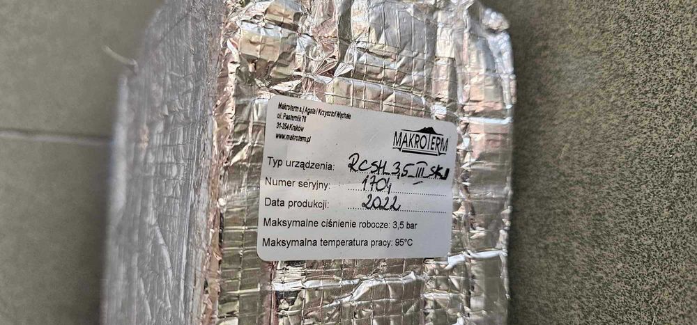 Rozdzielacz Makroterm  COMPACT SH do wody ze sprzegłem wysyłka