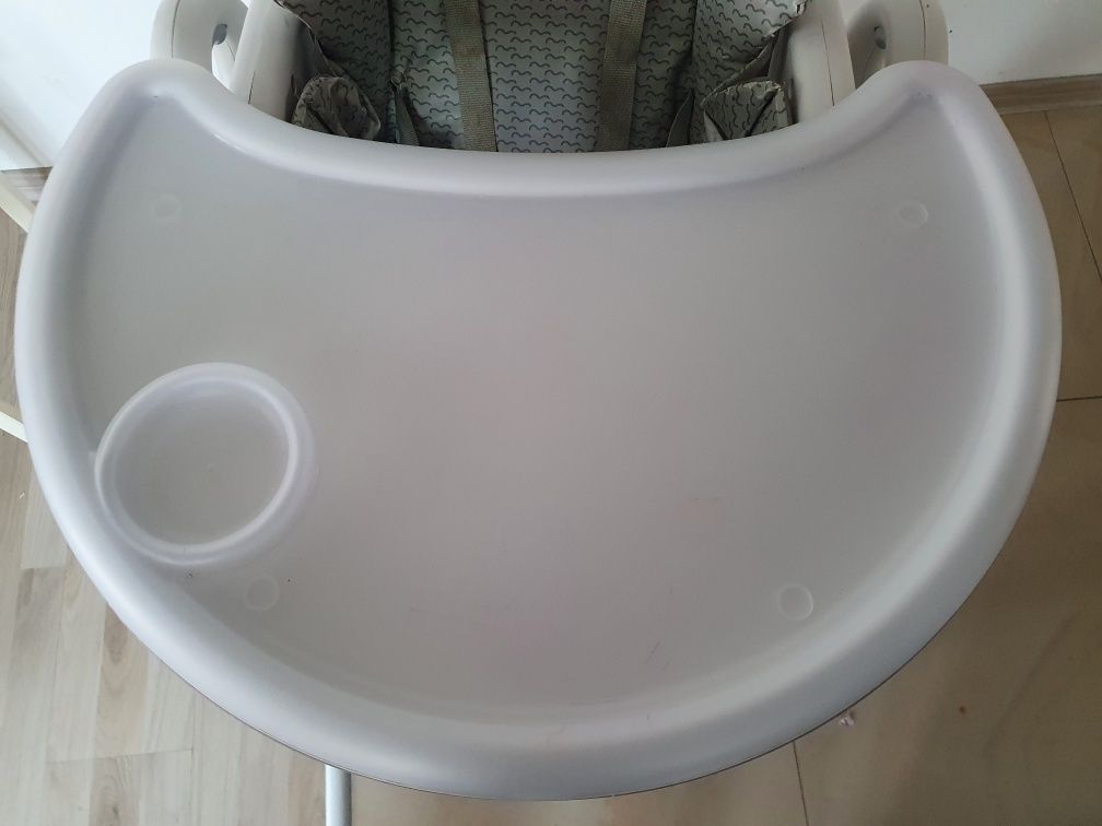 Krzesełko do karmienia Chicco Polly 2 Start szare