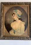 Vintage Obraz kobiety Mrs.Williams