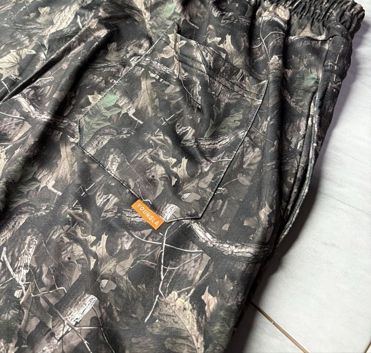 Штани Real Tree | Прямі | Чоловічі L–XL | Камуфляж світлий / темний