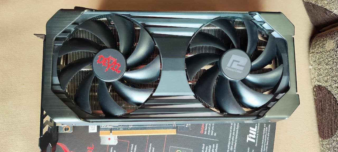 Відеокарта PowerColor Radeon RX 6600 XT 8 ГБ Red Devil GDDR6