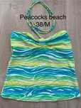 Peacocks beach M stanik bluzka damski kostium kąpielowy góra zielona