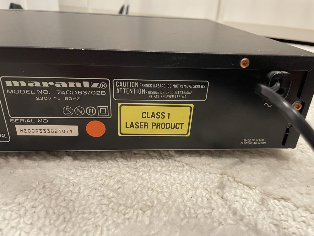 Marantz CD-63 odtwarzacz plyt CD
