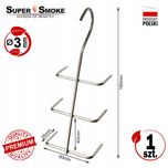 Hak Wędzarniczy Super Smoke do filetów i płatów ryb 3mm Premium 16cm