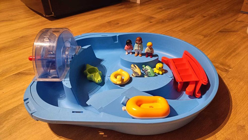Playmobile Aqua 1.2.3 + Marynarz z łódką