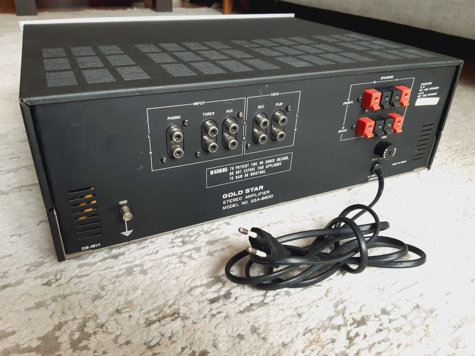 Підсилювач Goldstar GSA-8500 {Pioneer SA-8500 ) , GSA-8600