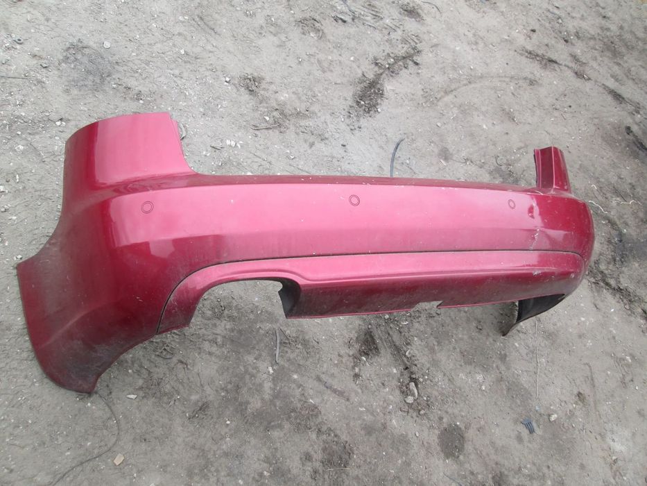 ZDERZAK TYŁ TYLNY A4 B7 KOMBI AVANT PDC S-LINE LZ3F CZERWONY