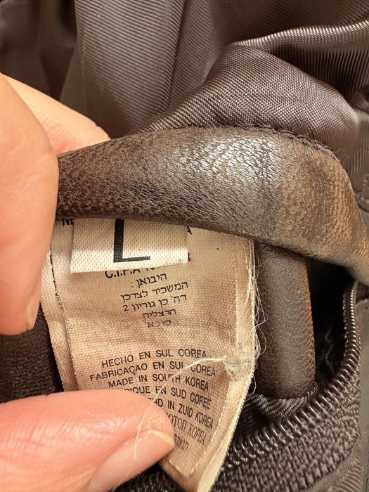 Casaco de homem em pele [L]