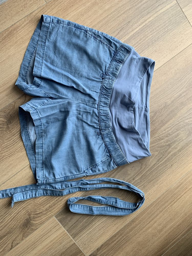 Krotkie spodenki ciazowe h&m s/m