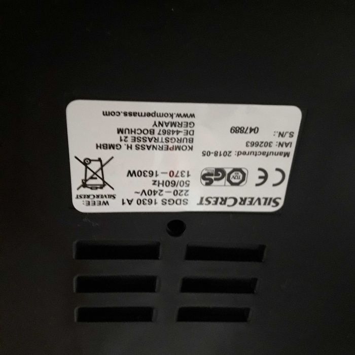 Parownica do ubran SilverCrest