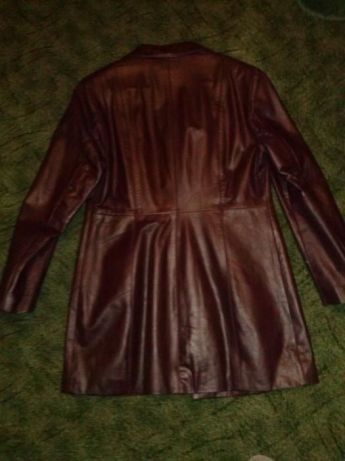 Продам пиджак-френч ,юбка кожа женский, р. 44-50
