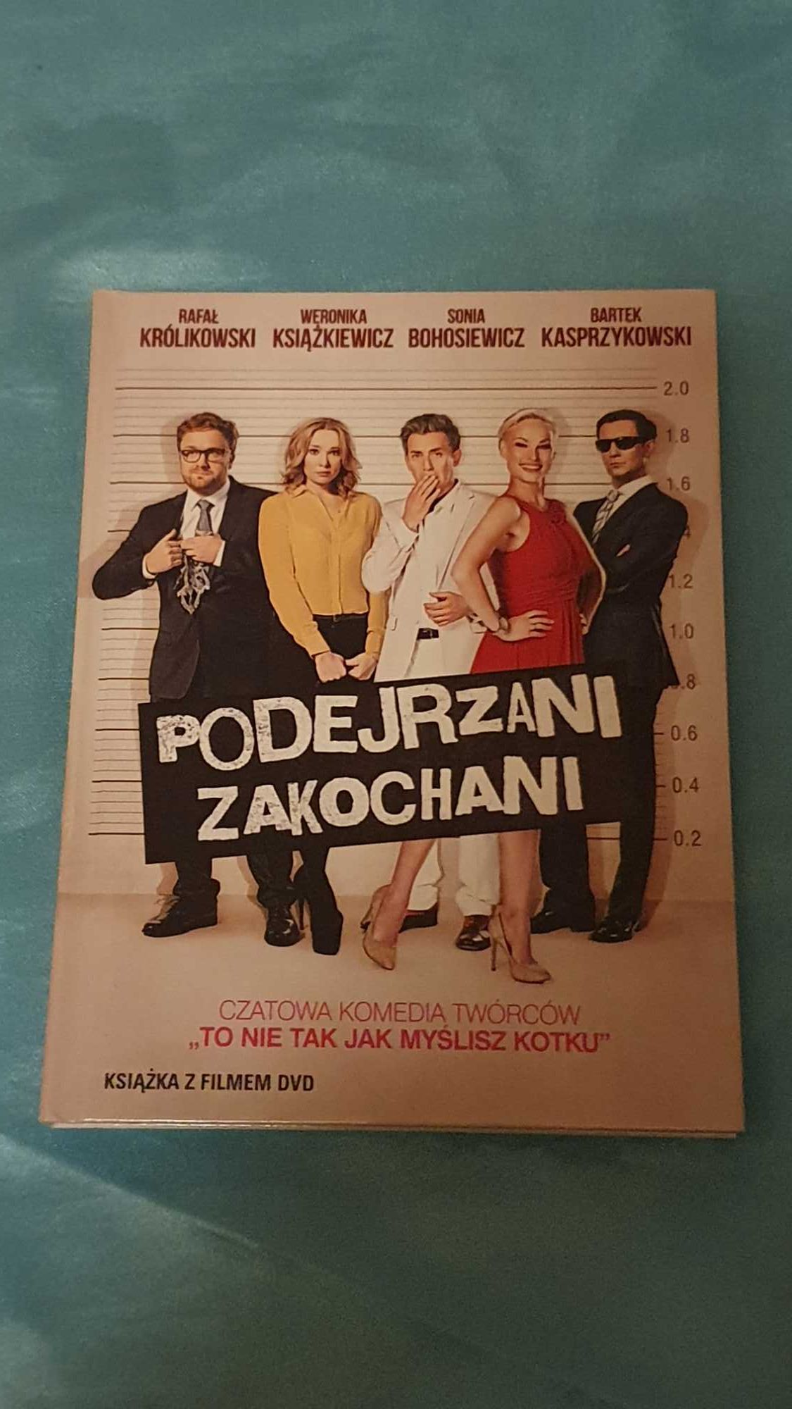 Podejrzani Zakochani  DVD + Książka