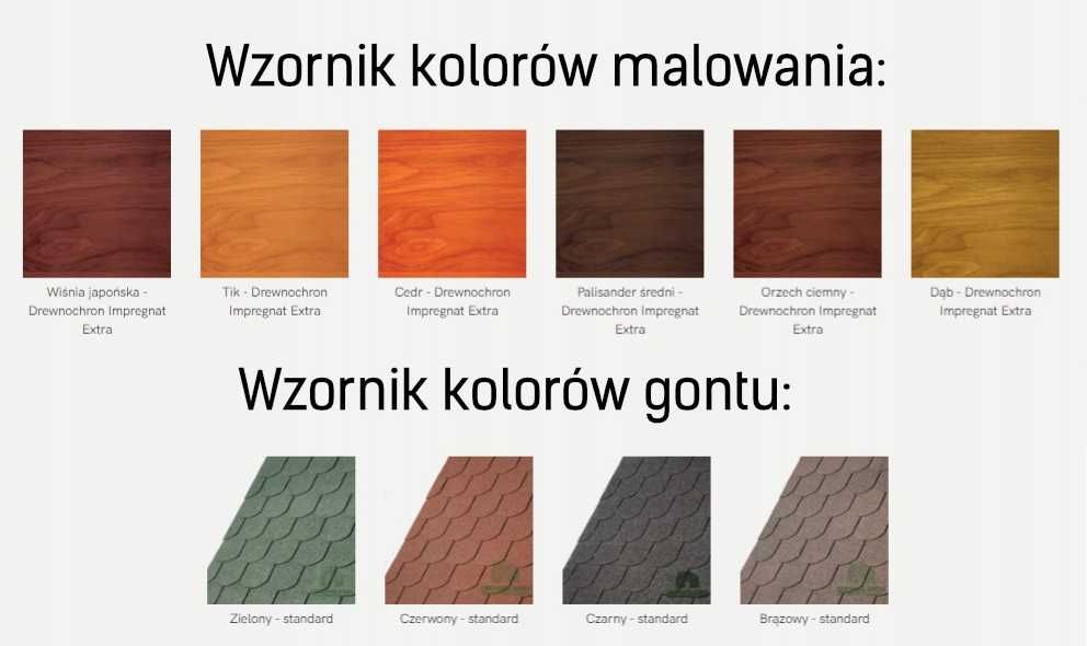 Altana Drewnolandia drewno 320 x 320 x 320cm