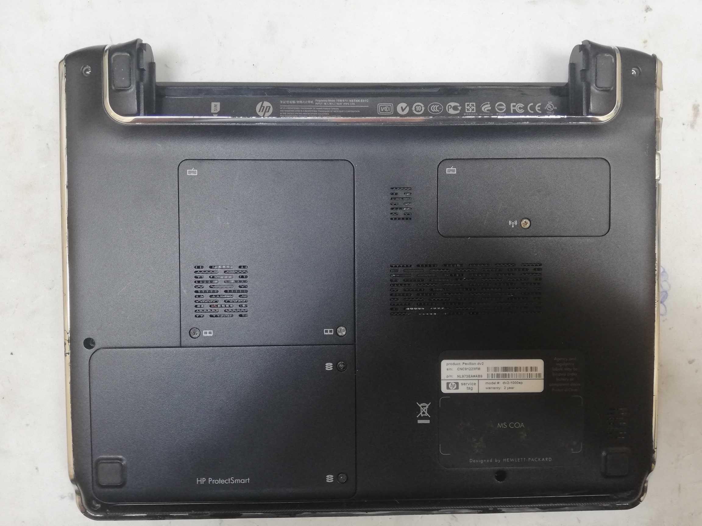 HP DV2 completo para peças