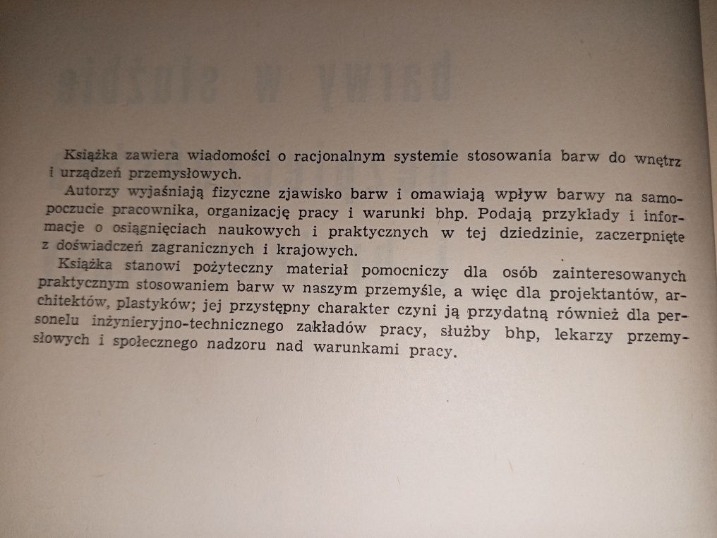 Barwy w służbie bezpieczeństwa i higieny pracy Stefan Jaskiel Z. Puław