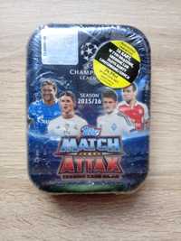 Puszka karty piłkarskie Match attax