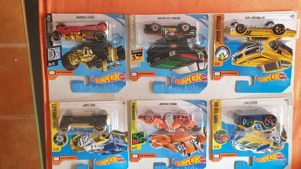 Hotweels antigos e raros - Embalagem/Blister intacto