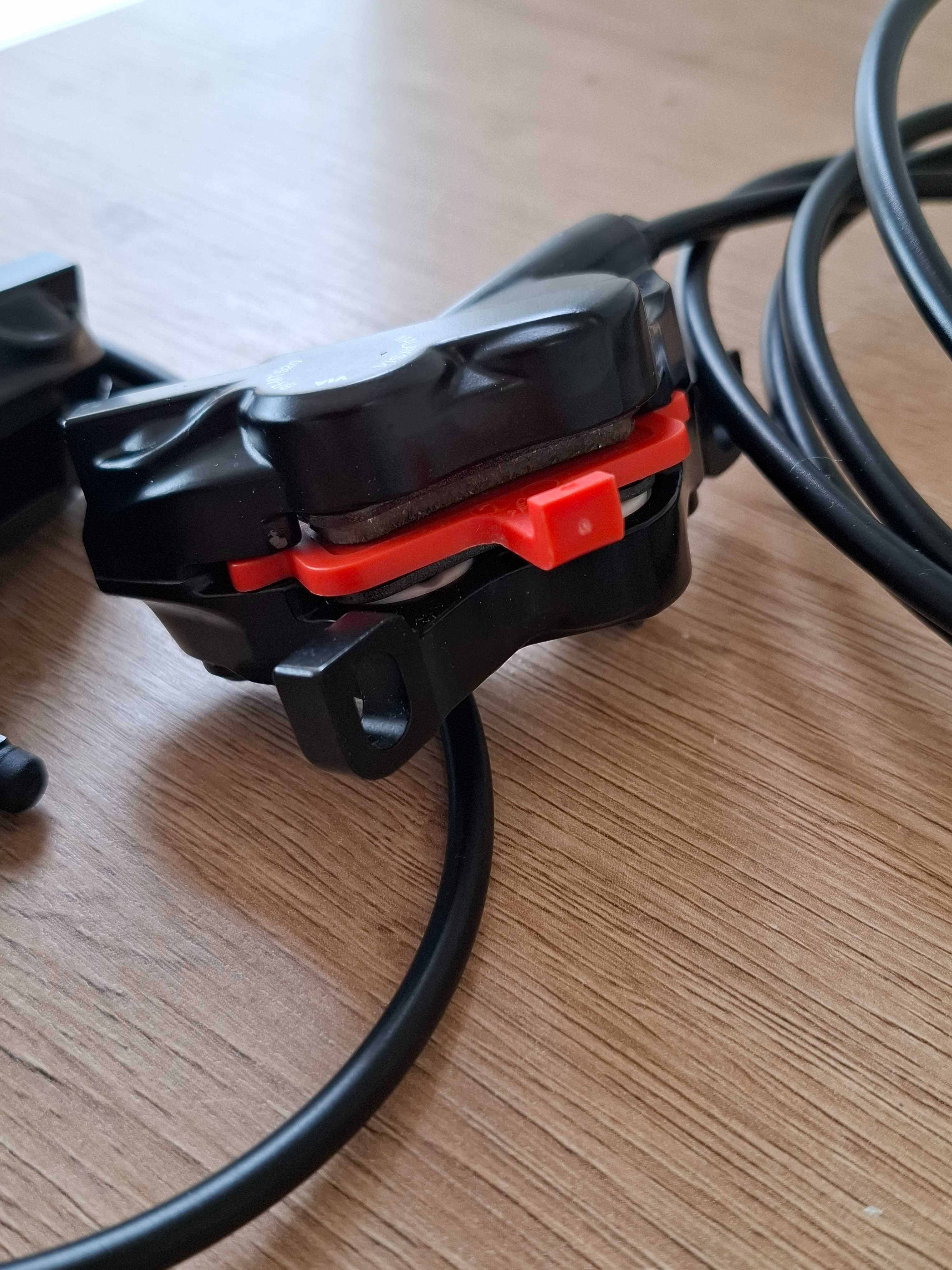 Hamulce Hydrauliczne Shimano BR-MT520/BL-MT501 4 tłoczkowe Przód i Tył