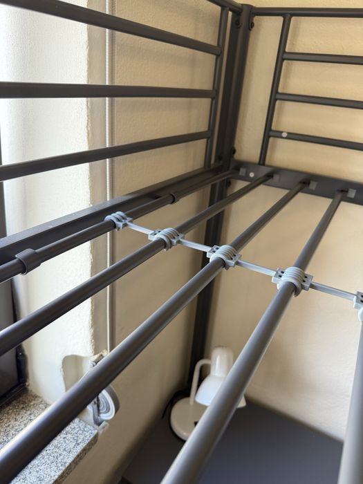 Cama alta com escada para solteiro + colchao